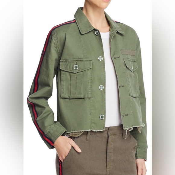 pistola Jackets & Blazers - PISTOLA Camilo Cropped Military Jacket